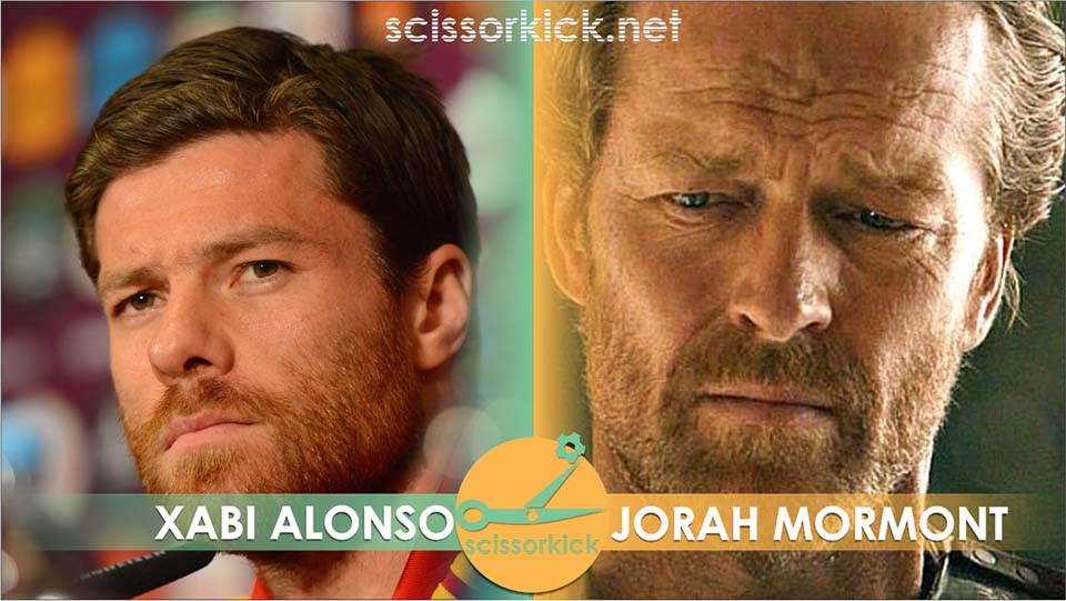 Xabi Alonso and Jorah Mormont